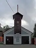 Hasičská zbrojnice s věží