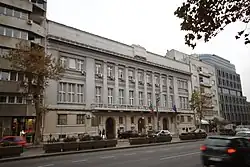 Budova ambasády v roce 2012