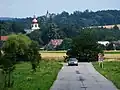 Pohled od silnice
