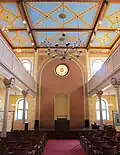 Interiér synagogy