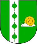 Znak obce Březina