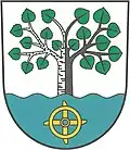 Znak obce Březiny