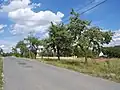 Pohled na Březovou od Oleška