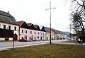 Moravské náměstí s historickými domy