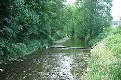 Ratibořka těsně nad ústím do Vsetínské Bečvy nad Jablůnkou