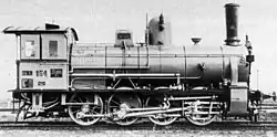 Lok BNB Va Nr. 154 (WrN 4566/04) später kkStB 74.04, ČSD 414.104, Fabrikphoto
