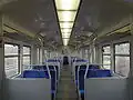 Interiér jednotky řady 420 po modernizaci
