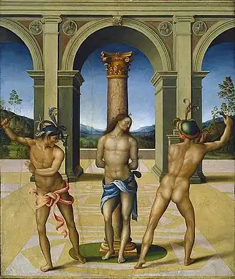 Bičování Krista, Bacchiacca