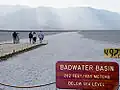 Solné jezero Badwater