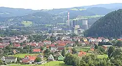 Pohled na Bärnbach