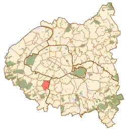 Bagneux na mapě