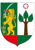 Baktalórántháza – znak