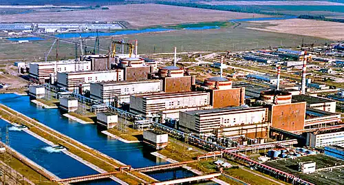 Panoramatický pohled na elektrárnu