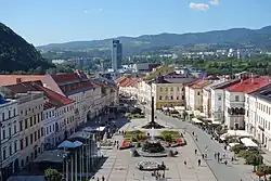 Náměstí SNP v Banské Bystrici