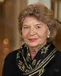 Barbara Genscher, manželka Hanse-Dietricha Genschera