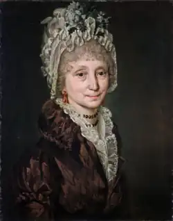 Barbara Krafftová, domnělý autoportrét