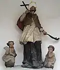 Barokní socha sv. Jana Nepomuckého