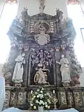 Barokní oltář Piety