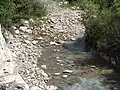 Horní tok - ve žlebu Molières