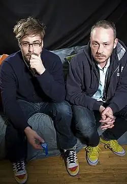 Felix Buxton (vlevo) a Simon Ratcliffe (vpravo)