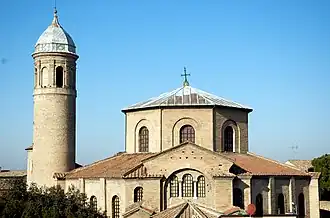 San Vitale v Ravenně (6. stol.)