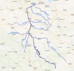 Mapa povodí