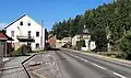 Zástavba v lokalitě Na Mýtě u silnice I/14