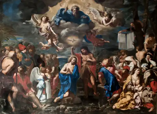 Křest Krista, 1658