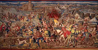 Bitva u Pavie (1528–1531), Museo nazionale di Capodimonte, Neapol