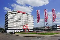Centrála společnosti v Mannheimu v Německu