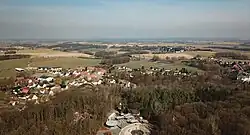 Letecký pohled
