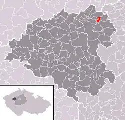 Bdín na mapě