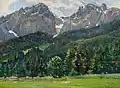 Bedřich Plaške Údolí Lienzské (1905)