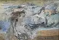 U lože nemocné (tempera) 1944
