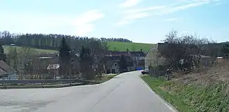 Silnice II/110 u Bedrče