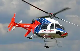Společnost Alfa-Helicopter provozuje vrtulníky Bell 427 ve zdravotnické konfiguraci jako jediná společnost na světě