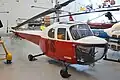 Bell 47B vystavený v americkém Steven F. Udvar-Hazy Center