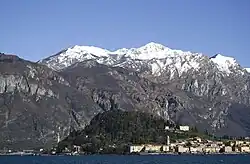 Bellagio od západu