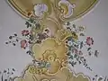 Detail rokaje v prvním patře letohrádku Bellarie, Český Krumlov