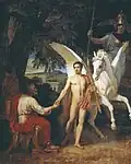 Bellerofontés vyslán na boj s Chimérou, 1829
