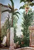 Johann Bergl - Illusionistische Landschaften mit exotischen Tieren und Pflanzen