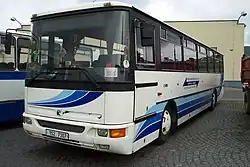 Autobus Karosa C 955 v Berouně