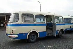 Dveře autobusového přívěsu Jelcz P01E
