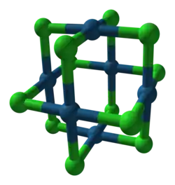 Krystalová struktura β-chloridu platnatého