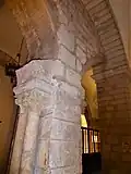 Zbytek středověké mezilodní arkády