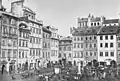 Varšava, Staroměstské náměstí, severovýchodní roh (Deckertova a Barssova strana)