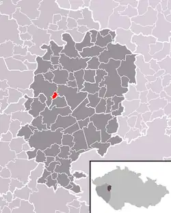 Bezděkov na mapě