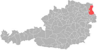 Okres Gänserndorf v Rakousku