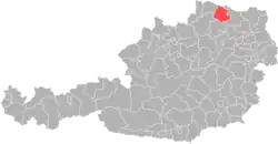 Okres Horn na mapě Rakouska