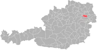 Okres Mödling v Rakousku
